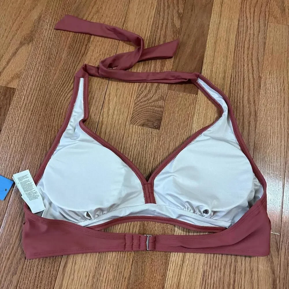Cupshe Women's pink burgundy Bikini and tankini sets